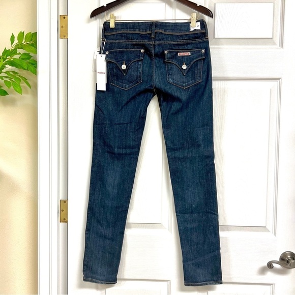 NWT HUDSON COLLIN MIDRISE SKINNY Supermodel Jeans Flap Pockets, Premium 27 - Picture 10 of 14